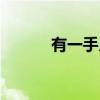 有一手儿（关于有一手儿介绍）
