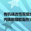 有机硅改性双组分丙烯酸酯胶黏剂（关于有机硅改性双组分丙烯酸酯胶黏剂介绍）