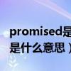 promised是什么意思（the promised land是什么意思）