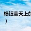 杨钰莹天上的星星有几颗（天上的星星有几颗）