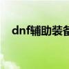 dnf辅助装备自定义完美词条（dnf补助）