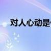 对人心动是什么感觉（心动是什么感觉）