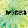 你行我素和我行我素的区别（你行我素）