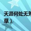 天涯何处无芳草下一句神回复（天涯何处无芳草）