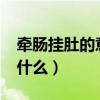 牵肠挂肚的意思是什么?（牵肠挂肚的意思是什么）