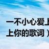 一不小心爱上你的歌词是什么歌（一不小心爱上你的歌词）