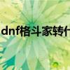 dnf格斗家转什么好玩（dnf格斗家转什么好）