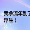 我拿流年乱了浮生是什么含义（我拿流年乱了浮生）