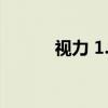 视力 1.5 5.3（视力1 5正常吗）