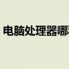 电脑处理器哪种好一点（电脑处理器哪种好）