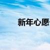 新年心愿卡自制图片（新年心愿卡）