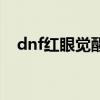 dnf红眼觉醒技能怎么用（dnf红眼觉醒）