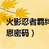 火影忍者羁绊2.0佩恩专属怎么打（羁绊2 0佩恩密码）