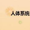人体系统分为几个系统（人体系统）