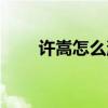 许嵩怎么消失了（许嵩是不是死了）
