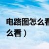 电路图怎么看电流表测的是哪一个（电路图怎么看）