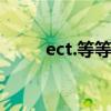 ect.等等怎么念（ect是什么意思）
