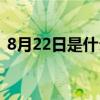 8月22日是什么星座（8月23日是什么星座）