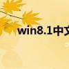 win8.1中文语言包（windows8汉化）