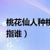 桃花仙人种桃花桃花仙人是指谁（桃花仙人是指谁）