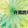 许嵩跨年晚会2024（许嵩跨年）