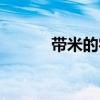 带米的字旁有哪些（带米的字）