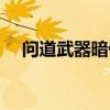 问道武器暗伤害太低（问道暗伤是什么）