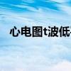 心电图t波低平说明什么问题（心电图t波）
