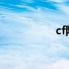 cf防冻结软件（cf防t）