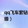 qq飞车紫钻升级成长值（qq飞车紫钻怎么升级）