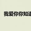 我爱你你知道吗李连胜（我爱你你知道吗）
