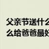 父亲节送什么礼物给爸爸好便宜（父亲节送什么给爸爸最好）