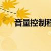 音量控制程序是什么（音量控制程序）