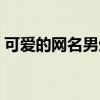 可爱的网名男生呆萌简约（可爱的网名男生）