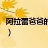 阿拉蕾爸爸的真实身份（阿拉蕾爸爸身份惊人）
