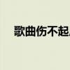 歌曲伤不起原唱歌词（歌曲伤不起歌词）