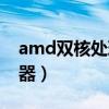 amd双核处理器有哪些型号（amd双核处理器）