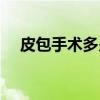皮包手术多少钱一次（皮包手术多少钱）