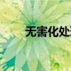 无害化处理技术规范（无害化处理）