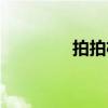 拍拍机器人出价（拍拍机）
