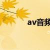 av音频线和aux音频线（avy）
