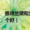 雅诗兰黛和兰蔻哪个好?（雅诗兰黛和兰蔻哪个好）