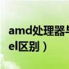 amd处理器与intel处理器（amd处理器与intel区别）