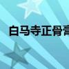 白马寺正骨膏药配方大全（白马寺正骨膏）