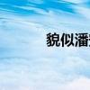 貌似潘安是成语吗（貌似潘安）