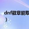 dnf徽章能取下来吗2020（dnf徽章能交易吗）