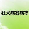 狂犬病发病率高不高（狂犬病发病率是多少）