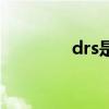 drs是什么意思（drs系统）
