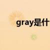 gray是什么意思（grey是什么意思）