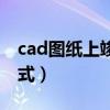 cad图纸上竣工图框图号（cad竣工图图框样式）